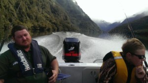 Boys on the boat